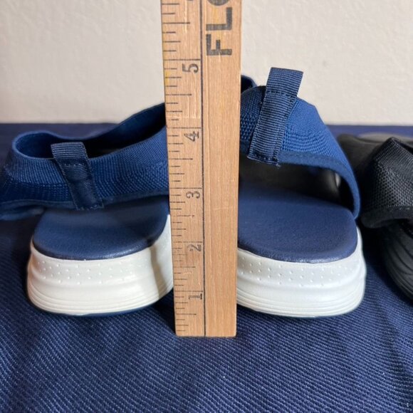 2 Pairs of Women's Sandals - Mesh Uppers Lightweight Pull-On Breathable **READ - Picture 4 of 11